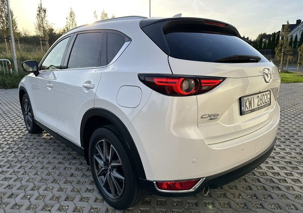 Mazda CX-5 cena 105900 przebieg: 102000, rok produkcji 2018 z Kraków małe 742